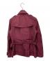 BURBERRY BRIT (バーバリーブリット) ショートトレンチコート パープル サイズ:UK6：14000円