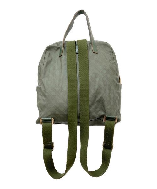 GHERARDINI（ゲラルディーニ）GHERARDINI (ゲラルディーニ) 総柄2WAYリュック グリーンの古着・服飾アイテム