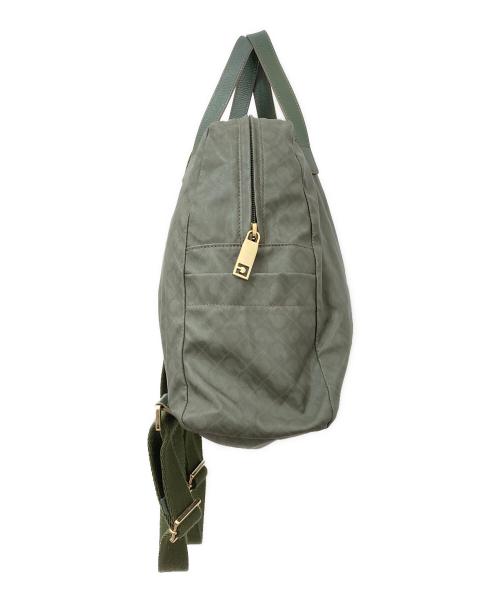 GHERARDINI（ゲラルディーニ）GHERARDINI (ゲラルディーニ) 総柄2WAYリュック グリーンの古着・服飾アイテム