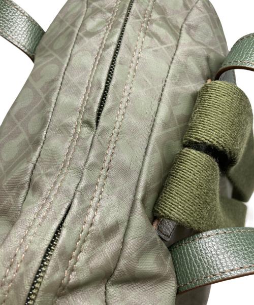 GHERARDINI（ゲラルディーニ）GHERARDINI (ゲラルディーニ) 総柄2WAYリュック グリーンの古着・服飾アイテム