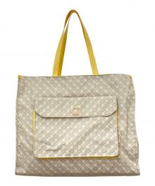 GHERARDINI（ゲラルディーニ）の古着「ハンドバッグ」｜ベージュ×イエロー