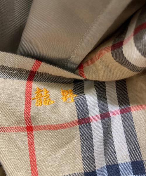 Burberry's（バーバリーズ）Burberry's (バーバリーズ) ステンカラーコート ベージュ サイズ:記載なしの為実寸参照の古着・服飾アイテム