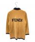 FENDI jeans (フェンディ ジーンズ) ハーフジップベロアカットソー ブラウン サイズ:42：12000円