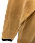 中古・古着 FENDI jeans (フェンディ ジーンズ) ハーフジップベロアカットソー ブラウン サイズ:42：12000円