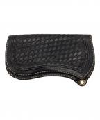 ATELIER CHERRYアトリエチェリー）の古着「13 Wallet "Basket”」｜ブラック