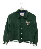 GUESSゲス）の古着「Originals Corduroy Jacket」｜グリーン