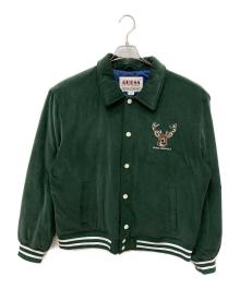 GUESS（ゲス）の古着「Originals Corduroy Jacket」｜グリーン