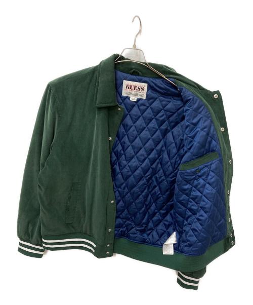 GUESS（ゲス）GUESS (ゲス) Originals Corduroy Jacket グリーン サイズ:XLの古着・服飾アイテム