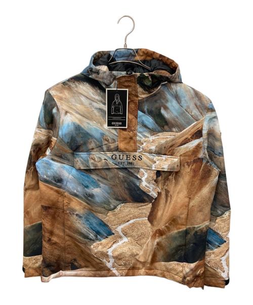 GUESS（ゲス）GUESS (ゲス) Kagool Jacket ブラウン サイズ:XLの古着・服飾アイテム