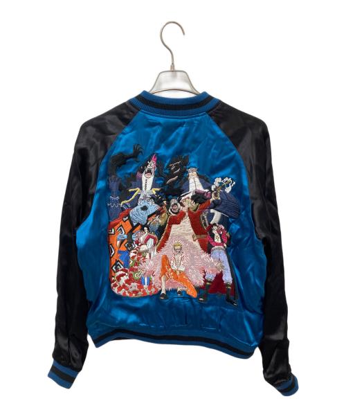 ONE PIECE（ワンピース）ONE PIECE (ワンピース) スカジャン ブルー サイズ:Lの古着・服飾アイテム