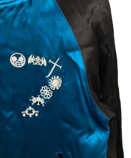 ONE PIECE（ワンピース）ONE PIECE (ワンピース) スカジャン ブルー サイズ:Lの古着・服飾アイテム