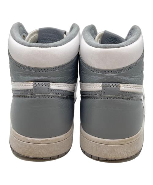 NIKE（ナイキ）NIKE (ナイキ) Air Jordan 1 High OG　エアジョーダン 1 ハイ OG グレー サイズ:25㎝の古着・服飾アイテム