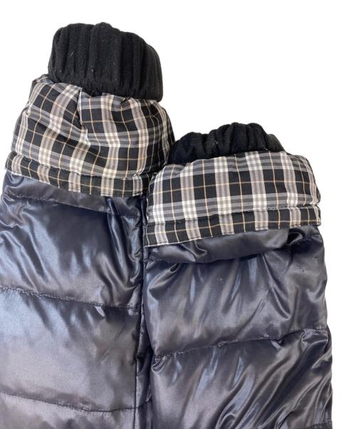 BURBERRY BLUE LABEL（バーバリー ブルー レーベル）BURBERRY BLUE LABEL (バーバリー ブルー レーベル) フーデッドダウンコート ブラック サイズ:38の古着・服飾アイテム