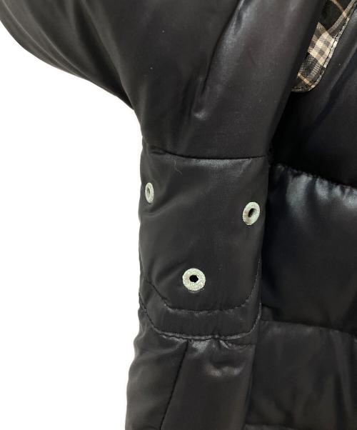 BURBERRY BLUE LABEL（バーバリー ブルー レーベル）BURBERRY BLUE LABEL (バーバリー ブルー レーベル) フーデッドダウンコート ブラック サイズ:38の古着・服飾アイテム