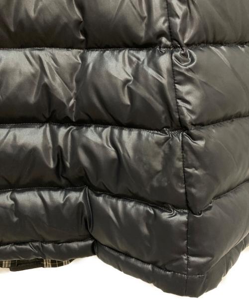 BURBERRY BLUE LABEL（バーバリー ブルー レーベル）BURBERRY BLUE LABEL (バーバリー ブルー レーベル) フーデッドダウンコート ブラック サイズ:38の古着・服飾アイテム