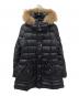 BURBERRY BLUE LABEL（バーバリー ブルー レーベル）の古着「フーデッドダウンコート」｜ブラック