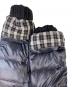 中古・古着 BURBERRY BLUE LABEL (バーバリー ブルー レーベル) フーデッドダウンコート ブラック サイズ:38：20000円