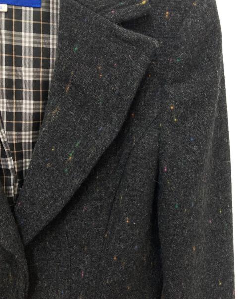 BURBERRY BLUE LABEL（バーバリー ブルー レーベル）BURBERRY BLUE LABEL (バーバリー ブルー レーベル) ペプラム2Bジャケット ブラック サイズ:38の古着・服飾アイテム