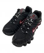 NIKEナイキ）の古着「Shox TL Black University Red Metallic Silver」｜ブラック