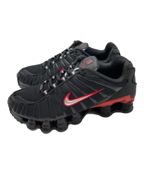 NIKE（ナイキ）NIKE (ナイキ) Shox TL Black University Red Metallic Silver ブラック サイズ:26.5の古着・服飾アイテム