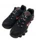 NIKE（ナイキ）の古着「Shox TL Black University Red Metallic Silver」｜ブラック