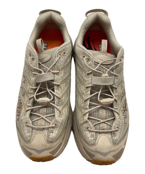 HOKAONEONE（ホカオネオネ）HOKAONEONE (ホカオネオネ) MAFATE THREE2 GRID JP ベージュ サイズ:27.5の古着・服飾アイテム