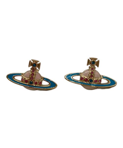 Vivienne Westwood（ヴィヴィアンウエストウッド）Vivienne Westwood (ヴィヴィアンウエストウッド) オーブピアス ゴールドの古着・服飾アイテム