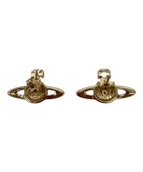 Vivienne Westwood（ヴィヴィアンウエストウッド）Vivienne Westwood (ヴィヴィアンウエストウッド) オーブピアス ゴールドの古着・服飾アイテム