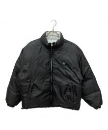FRED PERRY（フレッドペリー）の古着「リバーシブルダウンジャケット」｜ブラック