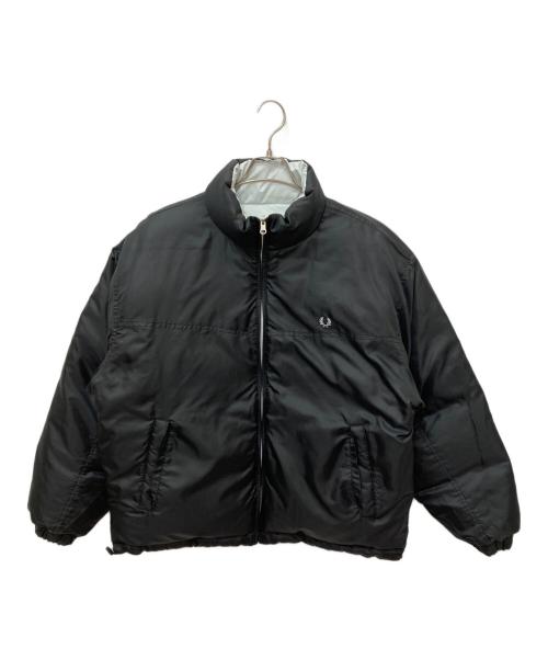 FRED PERRY（フレッドペリー）FRED PERRY (フレッドペリー) リバーシブルダウンジャケット ブラック サイズ:Oの古着・服飾アイテム