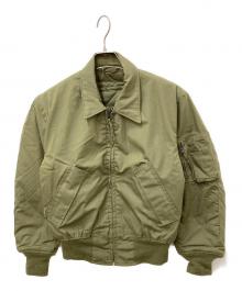 USED（USED）の古着「CVCタンカースジャケット」｜グリーン
