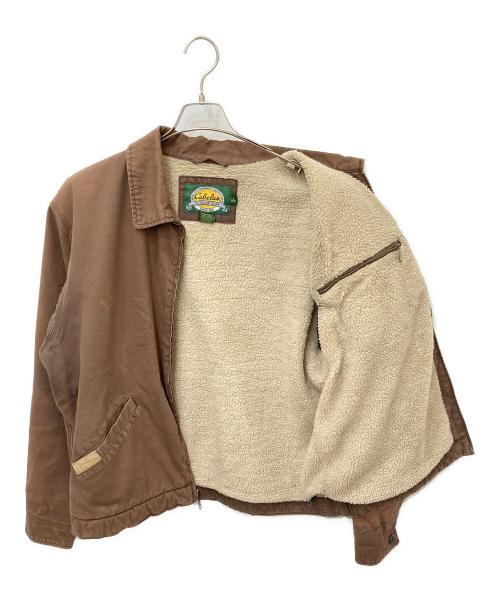Cabela's（カベラス）Cabela's (カベラス) 裏ボアダック地ジャケット ブラウン サイズ:Lの古着・服飾アイテム