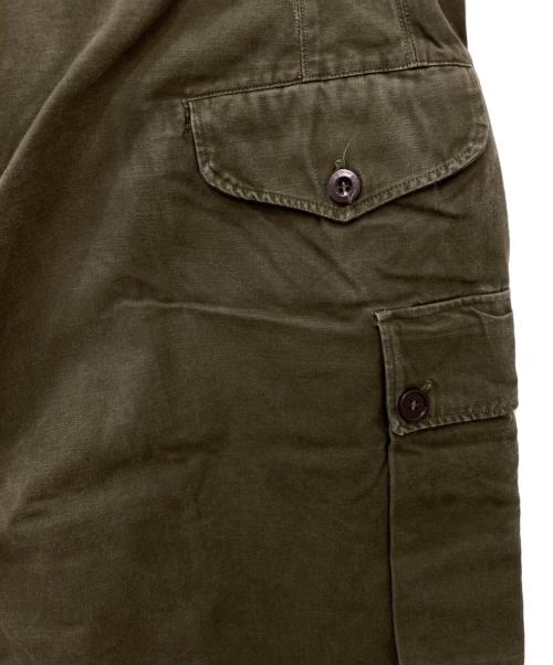 SEYNAEVE（-）SEYNAEVE (-) ダブルフェイスカーゴパンツ グリーン サイズ:記載なしの為実寸参照の古着・服飾アイテム