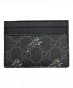 GUCCIグッチ）の古着「Tiger Card Holder」｜ブラック