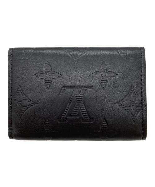 LOUIS VUITTON（ルイ ヴィトン）LOUIS VUITTON (ルイ ヴィトン) ディスカバリー コンパクトウォレット　モノグラムシャドウ ブラックの古着・服飾アイテム