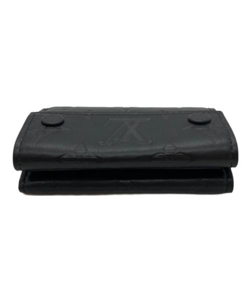LOUIS VUITTON（ルイ ヴィトン）LOUIS VUITTON (ルイ ヴィトン) ディスカバリー コンパクトウォレット　モノグラムシャドウ ブラックの古着・服飾アイテム