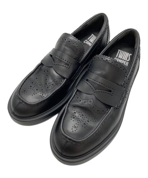 CAMPER（カンペール）CAMPER (カンペール) TWINS (ツインズ) ローファー ブラック サイズ:44の古着・服飾アイテム