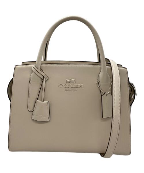 COACH（コーチ）COACH (コーチ) ラージ アンドレア キャリーオール ベージュの古着・服飾アイテム