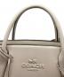 中古・古着 COACH (コーチ) ラージ アンドレア キャリーオール ベージュ：18000円