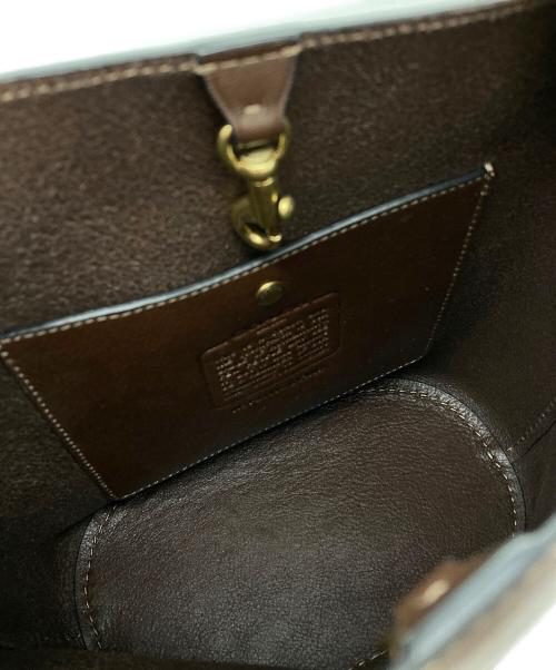 COACH（コーチ）COACH (コーチ) BLEECKER BUCKET ブラウンの古着・服飾アイテム