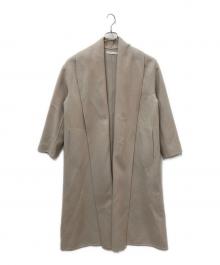 Col Pierrot×L'appartement（コルピエロ×アパルトモン）の古着「W Face Shawl Coat」｜ベージュ