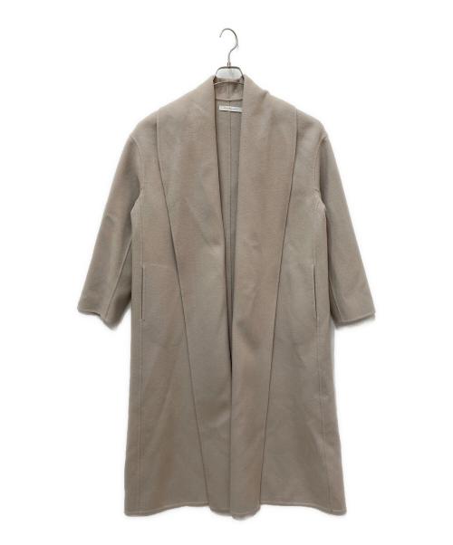 Col Pierrot（コルピエロ）Col Pierrot (コルピエロ) L'appartement (アパルトモン) W Face Shawl Coat ベージュ サイズ:FREEの古着・服飾アイテム