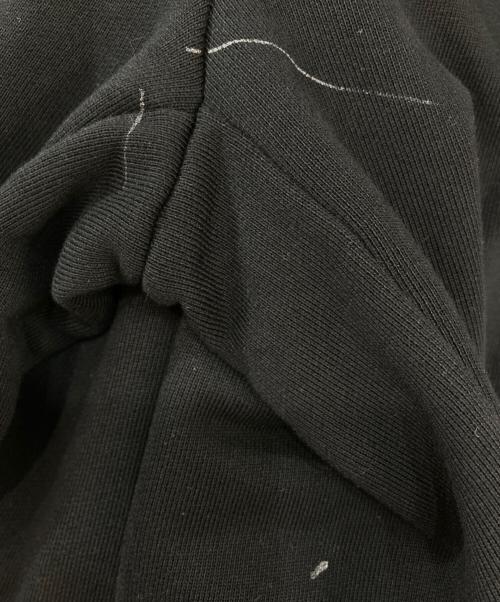 MM6 Maison Margiela（エムエムシックスメゾンマルジェラ）MM6 Maison Margiela (エムエムシックスメゾンマルジェラ) MARGIELA LOGO PRINTED SWEATPANTS ブラック サイズ:XSの古着・服飾アイテム