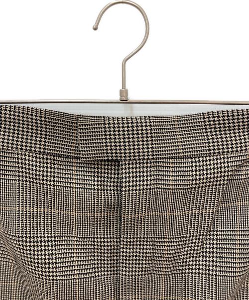 L'appartement（アパルトモン）L'appartement (アパルトモン) CHECK HANDSOME ALL IN ONE ブラウン サイズ:38の古着・服飾アイテム