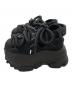 YELLO (イエロ) WHALE PLATFORM SANDALS ブラック サイズ:S：14000円