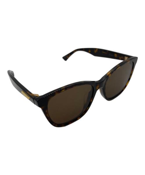 BOTTEGA VENETA（ボッテガベネタ）BOTTEGA VENETA (ボッテガベネタ) サングラス ブラウン サイズ:55□18の古着・服飾アイテム