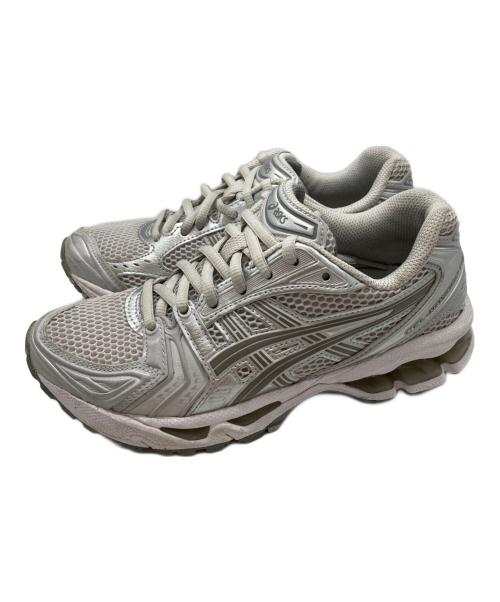 asics（アシックス）asics (アシックス) GEL-KAYANO 14 WHITE MIDNIGHT SILVER シルバー サイズ:23の古着・服飾アイテム