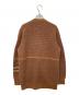 BURBERRY (バーバリー) シルクモヘア混ニットカーディガン ブラウン サイズ:S：25000円
