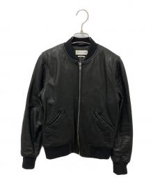 ISABEL MARANT ETOILE（イザベルマランエトワール）の古着「ラムレザージャケット」｜ブラック