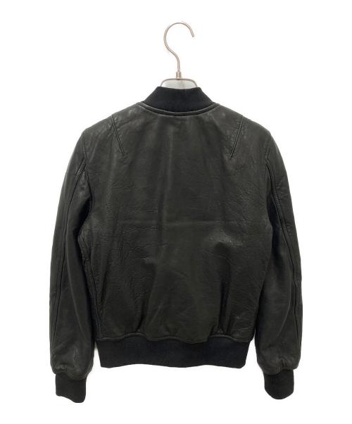 ISABEL MARANT ETOILE（イザベルマランエトワール）ISABEL MARANT ETOILE (イザベルマランエトワール) ラムレザージャケット ブラック サイズ:34の古着・服飾アイテム